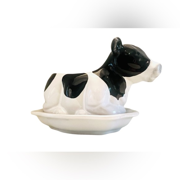 Black & White Cow Planter - Picture 4 of 6